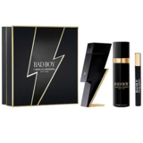 Carolina Herrera Bad Boy Dovanų rinkinys, Eau de Toilette 100ml + Eau de Toilette 10ml + Deodorant 100ml - pažeista pakuote
