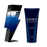 Carolina Herrera Bad Boy Cobalt Dovanų rinkinys, Parfum 50ml + Dušo želė 100ml