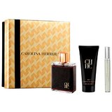 Carolina Herrera CH vyrams dovanų rinkinys, tualetinis vanduo 100 ml + balzamas po skutimosi 100 ml + tualetinis vanduo 10 ml