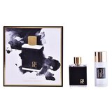 Carolina Herrera CH for Men Dovanų rinkinys, Tualetinis vanduo 100ml + Purškliamas Dezodorantasas 150ml - pažeista pakuote