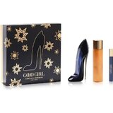 Carolina Herrera Good Girl Dovanų rinkinys, Parfumuotas vanduo 80ml + Kūno aliejus 100ml + Roll-on 10ml