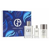 Giorgio Armani Acqua di Gio pour Homme dovanų rinkinys, tualetinis vanduo 100 ml + tualetinis vanduo 15 ml