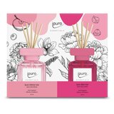 ipuro Essentials Intense Rose & Dark Rose 2x50ml difuzorius dovanų dėžutėje
