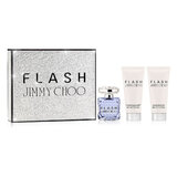 Jimmy Choo Flash  dovanų rinkinys, parfumuotas vanduo 100 ml + kūno losjonas 100 ml + dušo želė 100 ml