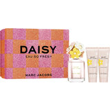 Marc Jacobs Daisy Eau So Fresh dovanų rinkinys, tualetinis vanduo 75 ml + kūno losjonas 75 ml + dušo želė 75 ml