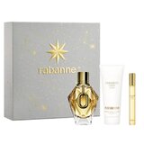 Paco Rabanne Million Gold For Her Dovanų rinkinys, Parfumuotas vanduo 90ml + Parfumuotas vanduo 10ml + body lotion 100 ml