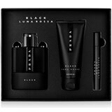 Prada Luna Rossa Black Dovanų rinkinys, Parfumuotas vanduo 100ml + Parfumuotas vanduo 10ml + Dušo želė 100ml - pažeista pakuotė