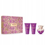 Versace Dylan Purple Dovanų rinkinys, Parfumuotas vanduo 50ml + Dušo želė 50ml + Kūno losjonas 50ml