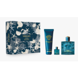 Versace Eros Dovanų rinkinys, Parfumuotas vanduo 100ml + Parfumuotas vanduo 5ml + Shower gel 150ml