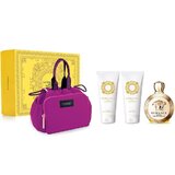 Versace Eros Pour Femme Dovanų rinkinys, Parfumuotas vanduo 100ml + Dušo želė 100ml + Kūno losjonas 100ml + taška
