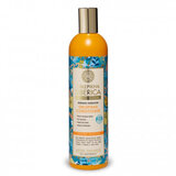 Drėkinamasis šaltalankių balzamas normaliems ir sausiems plaukams Oblepikha (kondicionierius normaliems ir sausiems plaukams) 400 ml