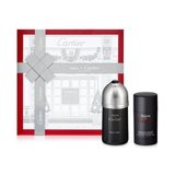 Cartier Pasha de Cartier Edition Noire Dovanų rinkinys, Tualetinis vanduo 100ml + Tepamas dezodorantas 75ml