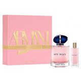 Giorgio Armani My Way Dovanų rinkinys, Parfumuotas vanduo 90ml + Parfumuotas vanduo 15ml