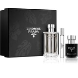 Prada L´Homme Dovanų rinkinys, Tualetinis vanduo 100ml + Tualetinis vanduo 10ml + Dušo kremas 100ml