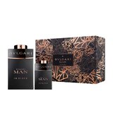 Bvlgari Man in Black Dovanų rinkinys, Parfumuotas vanduo 100ml + Parfumuotas vanduo 15ml