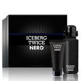 Iceberg Twice Nero Dovanų rinkinys, Tualetinis vanduo 125 ml + Dušo želė 100 ml