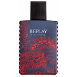 Replay Signature Red Dragon For Man tualetinis vanduo 100ml