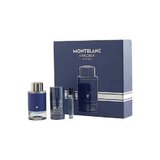 Mont Blanc Explorer Ultra Blue Dovanų rinkinys, Parfumuotas vanduo 100ml + Parfumuotas vanduo 7.5ml + Tepamas dezodorantas 75g