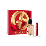 Giorgio Armani Sí Intense - refillable Dovanų rinkinys, eau de parfum 100 ml + lipsatin 4 ml