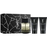 Yves Saint Laurent La Nuit de L´Homme Dovanų rinkinys, Tualetinis vanduo 100ml + Dušo želė 50ml + Dušo želė 50ml