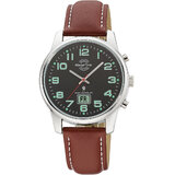 Master Time MTGA-10426-22L Radio Controlled Basic Series Men's 41mm 3ATM