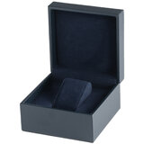 Blue leatherette watch gift box RS-3030-1BLUE