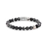 Rebel & Rose Bracelet Black Wolf RR-80032-S-L+ mens