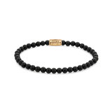 Rebel & Rose Bracelet Black Velvet RR-40108-G-XS ladies