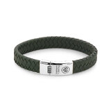 Rebel & Rose Bracelet Braided Flat RR-L0148-S-L+ mens