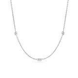 ANIA HAIE N038-02H Smooth Twist Ladies Necklace, adjustable