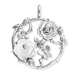 Engelsrufer ERP-ROSEGARDEN-PE-ZI Pendant Rose