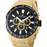 Jacques Lemans 1-2140I Liverpool Chronograph Mens Watch 48mm 10ATM