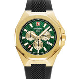 Swiss Alpine Military 7005.9814 Typhoon Chronograph Mens Watch 42mm 10ATM