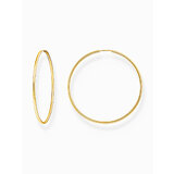 Thomas Sabo CR729-413-39 Gold-plated hoop earrings 60 mm 