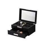 Rothenschild Watch Box RS-2350-20BL for 20 Watches Black