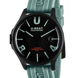 U-Boat 9526/B Darkmoon Aqua IPB Mens Watch 44mm 5ATM