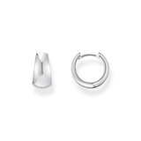 Thomas Sabo CR740-001-21 Bold - Silver Trapeze Hoop Earrings 12 mm Ladies