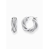 Thomas Sabo CR742-001-41 Bold - Silver Hoop Earrings 20,0 mm Intertwined design Ladies