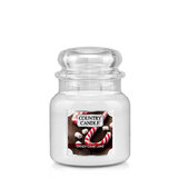 Country Candle Candy Cane Lane vidutinė 2 dagčių kvapni žvakė (453 g)