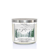 Kringle Candle TUMBLER Winter Evergreen 3 dagčių kvapioji žvakė (411g)