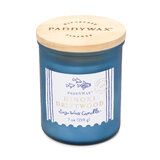 Paddywax COASTAL Hinoki Driftwood kvapioji žvakė stikliniame dėkle su mediniu viršumi 8oz/226g