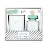 ipuro Essentials Time to Be žvakė + difuzorius dovanų pakuotėje 125g / 50ml