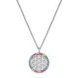 Engelsrufer ERN-LILLIFL-ZIM Flower of Life Ladies Necklace 45cm, adjustable