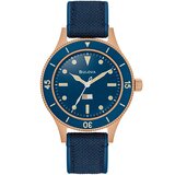 Bulova 98A325 MIL-SHIPS Bronze blue - Vyriškas laikrodis
