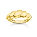 Thomas Sabo TR2494-413-39-54 Ring - organische Formen vergoldet Damen
