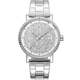 DKNY DK1L035M0205 Soho Logo Silver - Moteriškas laikrodis