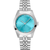 DKNY DK1L060M0035 Parsons Logo Silver