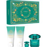 Versace Crystal Emerald Dovanų rinkinys, Eau de parfum 90ml + Eau de parfum 5ml + Body lotion 100ml + Shower gel 100ml