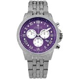 Louis XVI LXVI3624 Mens Watch Aramis Frosted 2.0 Diamond Chronograph 43mm 5ATM 
