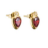 Thomas Sabo H2333-414-10 Stud earrings Drop Elyndra Gold-plated 12,0 mm Ladies